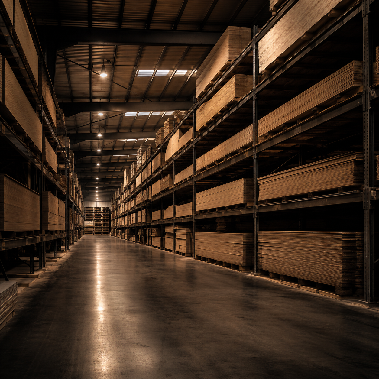 EU plywood warehouse